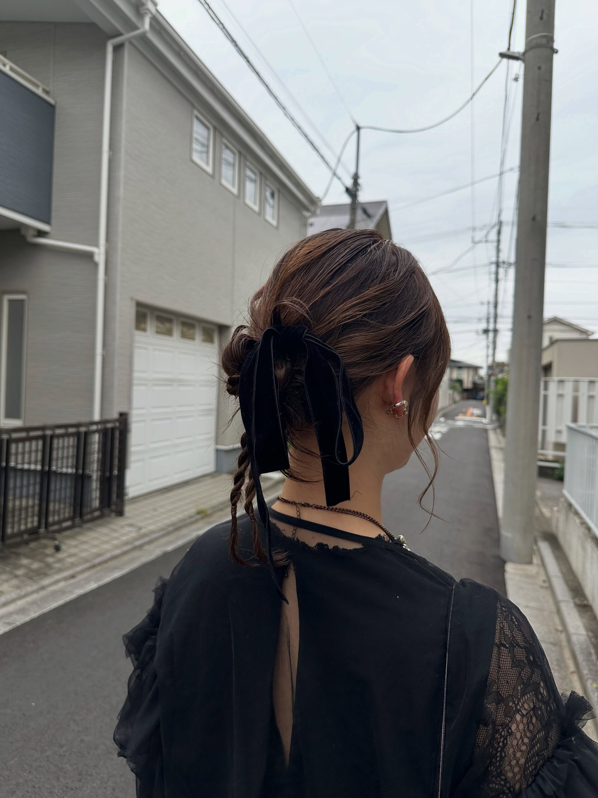 結婚式のお呼ばれヘア𓂃𓈒𓏸