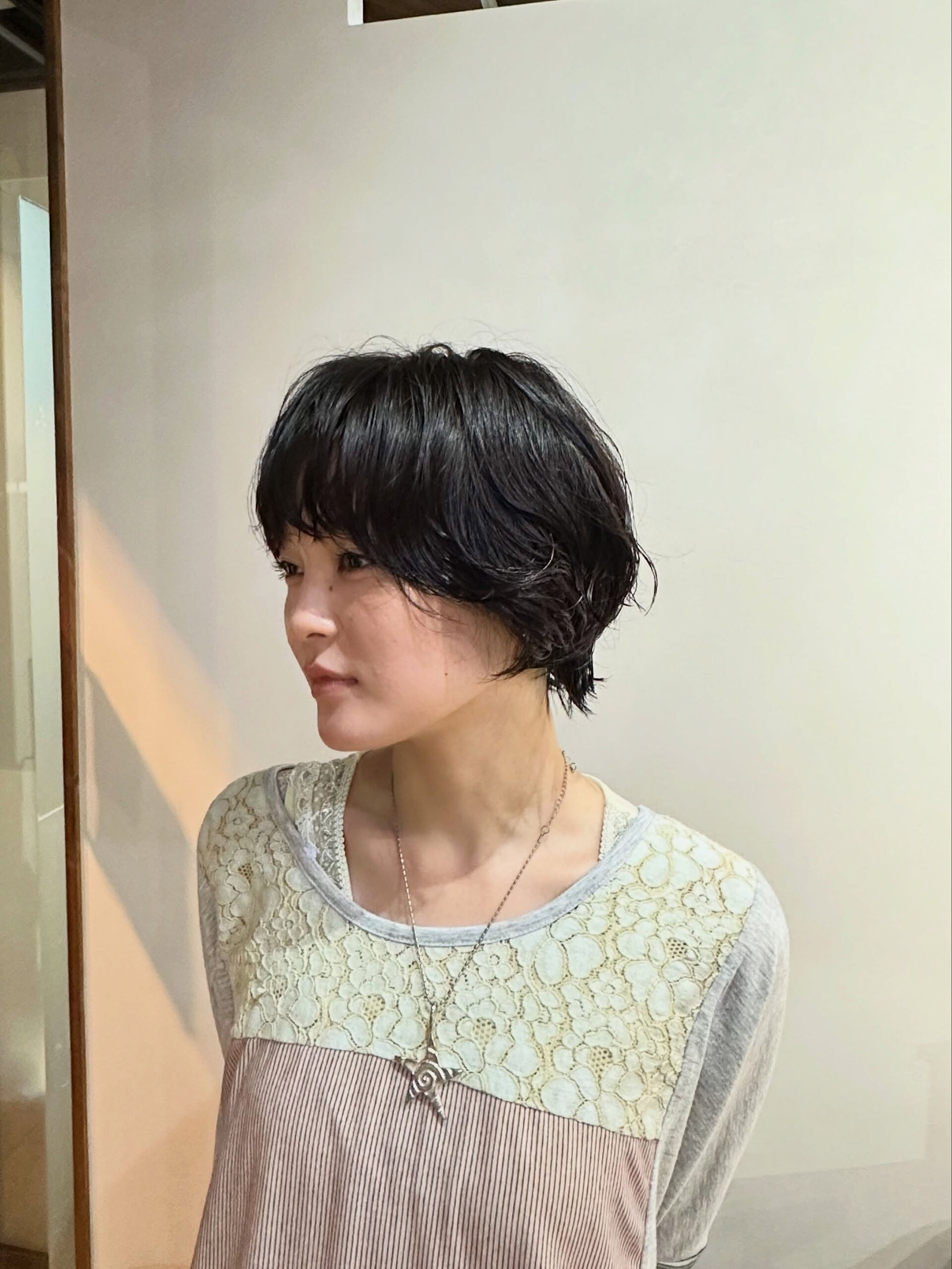 ゆるふわボブパーマ 